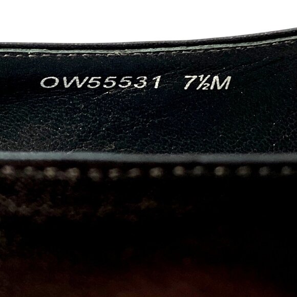 Stuart Weitzman Black Leather Peep Open Toe High Heel Luxury Pumps Size 7.5M - Picture 3 of 13